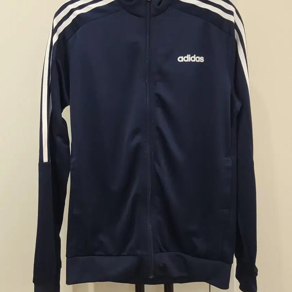 [BUNJANG] Adidas Track Top Jersey Navy Size M / 아디다스 트랙탑 져지 네이비 M사이즈