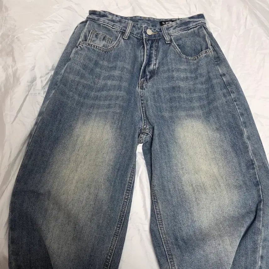 [BUNJANG] Loose Fit Jeans / 통청바지-진청