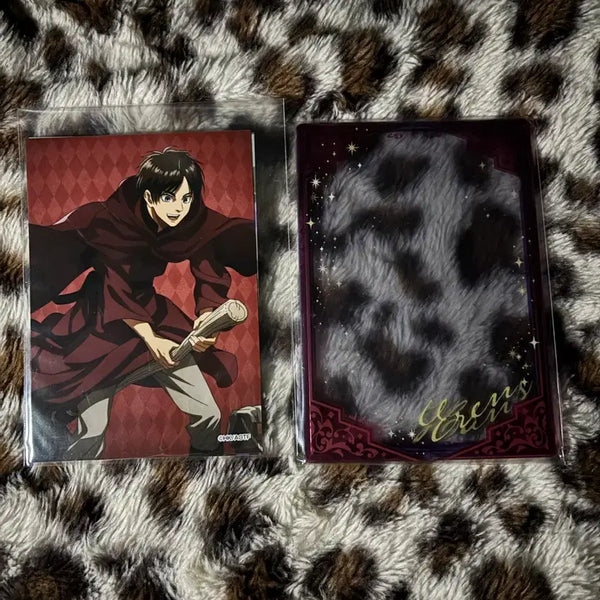 [BUNJANG] Attack on Titan Eren Yeager Case & Bromide Set (Night Sky Magician Ver.) / 진격의 거인 밤하늘의 마술사 에렌예거 케이스 및 브로마이드 세트굿즈 판매