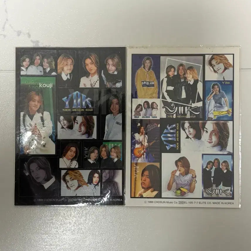 [BUNJANG] Y2K Band Classic Stickers Bundle (Ko Jae-geun, Yuichi, Koji) / 와이투케이 밴드 고전 스티커 일괄 (고재근, 유이치, 코지)