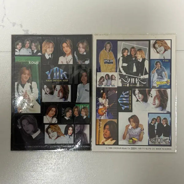 [BUNJANG] Y2K Band Classic Stickers Bundle (Ko Jae-geun, Yuichi, Koji) / 와이투케이 밴드 고전 스티커 일괄 (고재근, 유이치, 코지)