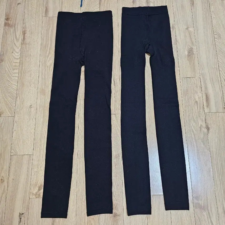 [BUNJANG] Fleece Lined Leggings 2-Pack / 기모 레깅스 2개