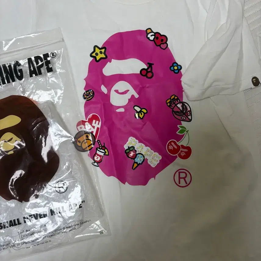 [BUNJANG] BAPE Short Sleeve T-Shirt Size S / 베이프 반팔티 S