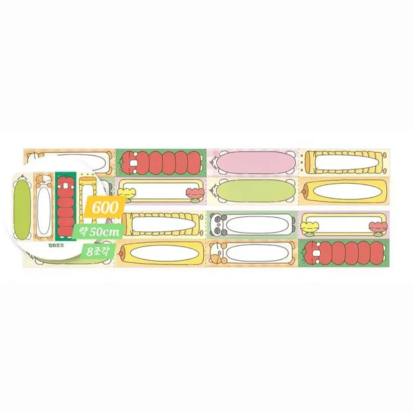 [BUNJANG] Peace Sculpture Memo Easy Cut Die-Cut Tape Set / 3종) [평화조각] 메모 이지컷 이지컷마테