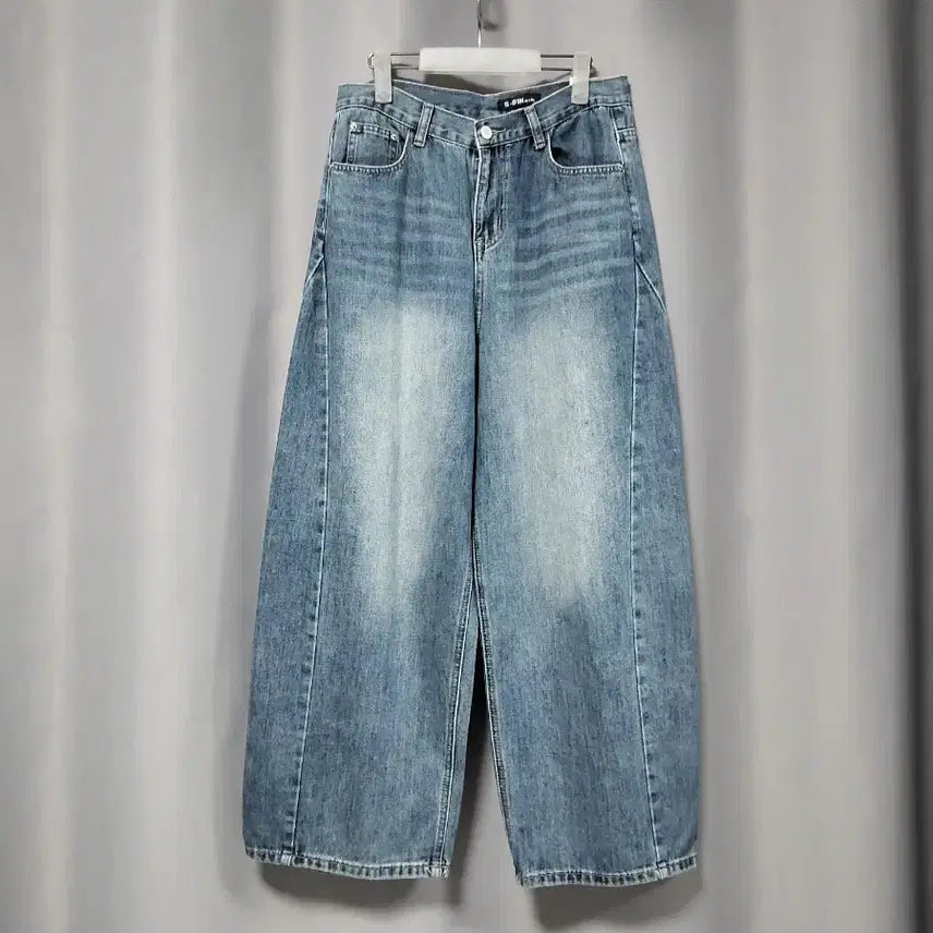[BUNJANG] Wide Leg Denim Pants / 와이드 통 데님