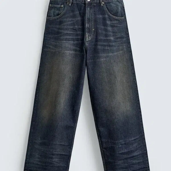 [BUNJANG] Wide Fit Jeans Medium Blue 26SS New / 자라 배기 와이드핏 청바지 미디엄블루 26ss 새제품