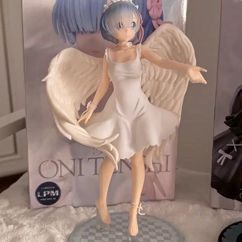 [BUNJANG] Re:Zero Rem Angel Figure / 리제로 렘 천사 피규어