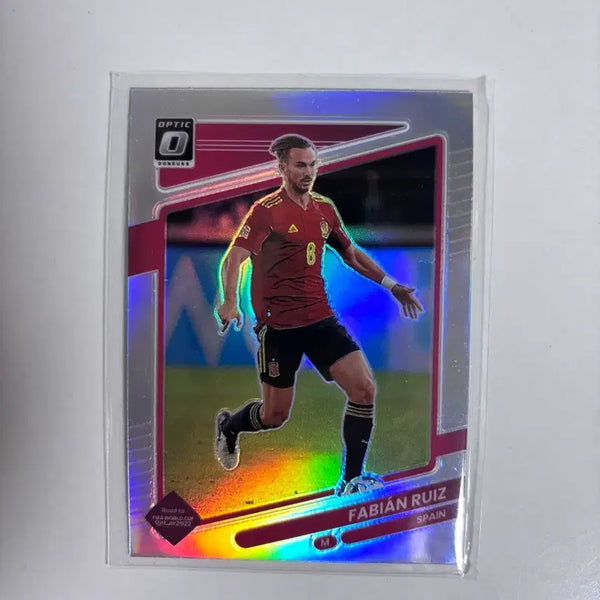 [BUNJANG] Fabián Ruiz Spain Optic Refractor Football Card / 파비안 루이스 축구 카드 스페인 옵틱 리플렉터