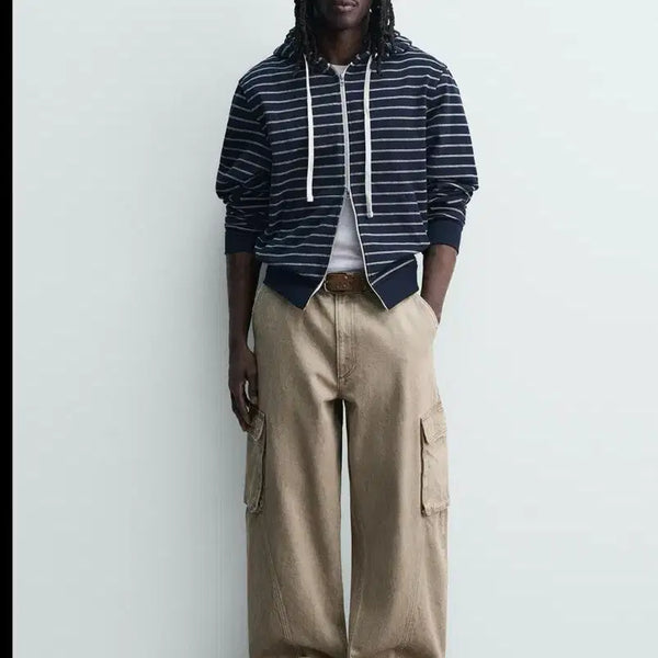 [BUNJANG] Balloon Fit Cargo Pants Brown / 자라 벌룬핏 카고 팬츠 브라운 26ss 새제품