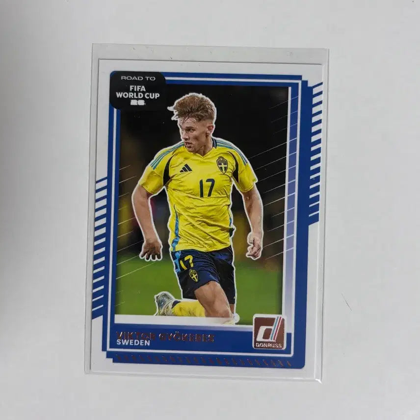 [BUNJANG] Victor Österling Donruss Soccer Card / 스웨덴 빅터 요케레스 돈러스 축구 카드