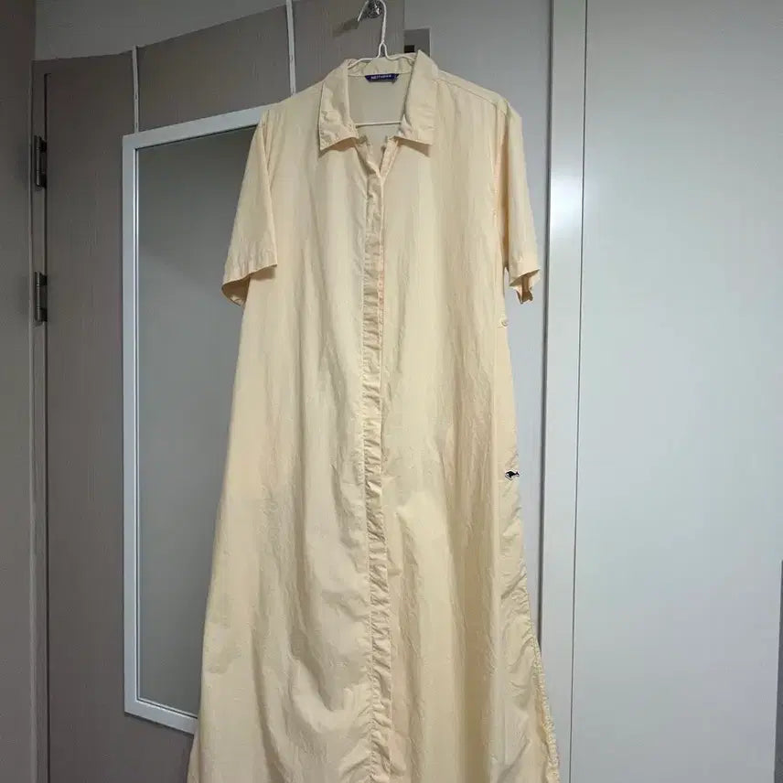 [BUNJANG] Nadus Short Sleeve Shirt Dress / 네이더스 반팔원피스