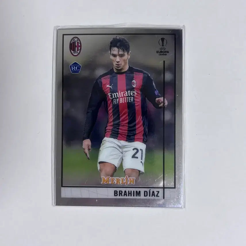 [BUNJANG] Brahim Diaz AC Milan Rookie Soccer Card / 브라힘 디아즈 ac밀란 루키 축구 카드