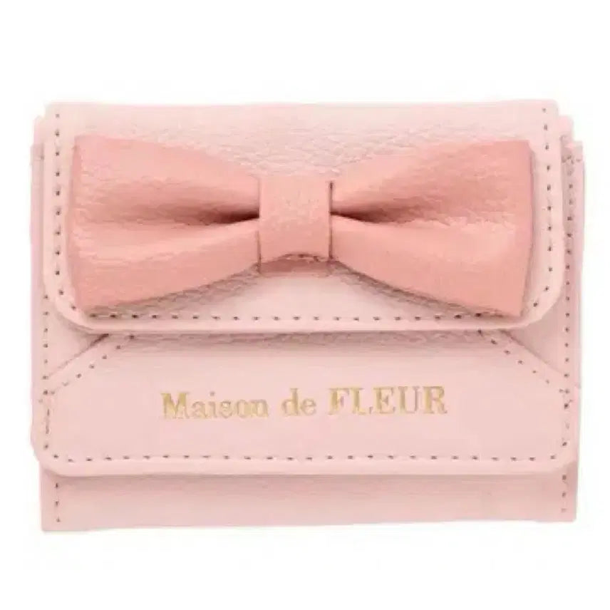[BUNJANG] Maison de FLEUR Ribbon Cardholder / 메종드 플뢰르 리본 카드지갑