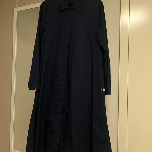 [BUNJANG] Nadders Shirtdress Navy / 네이더스 셔츠원피스