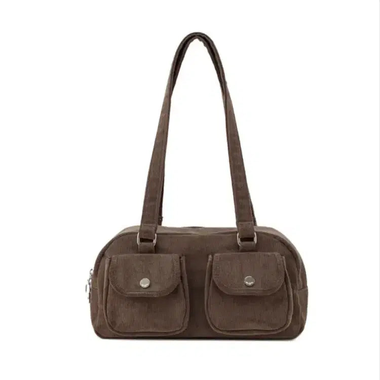 [BUNJANG] KUL Pocket Bag Winter Brown Corduroy / KUL 쿨 포켓백 winter brown 윈터 브라운