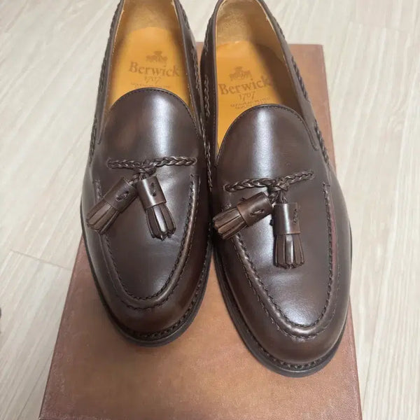 [BUNJANG] Berwick 4340 Tassel Loafers / 버윅 4340 테슬로퍼