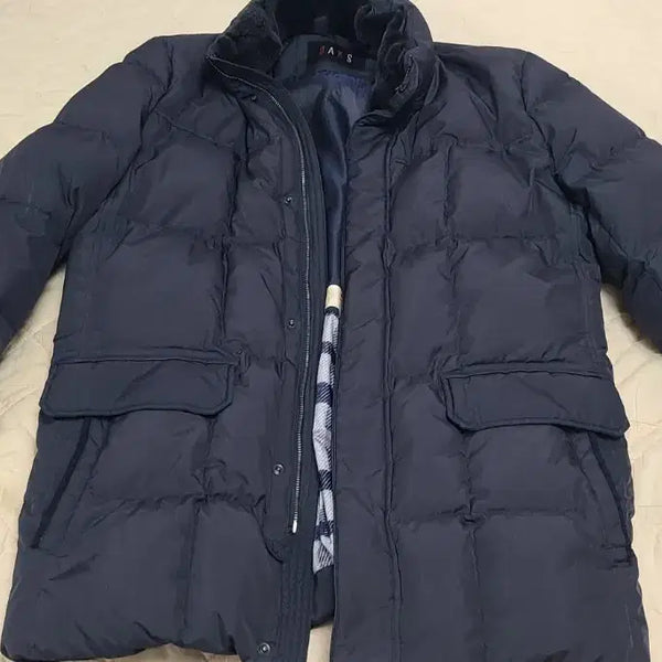 [BUNJANG] Daks Men's Goose Down Padded Jacket Black / 닥스 남성 구스다운 패딩  블랙