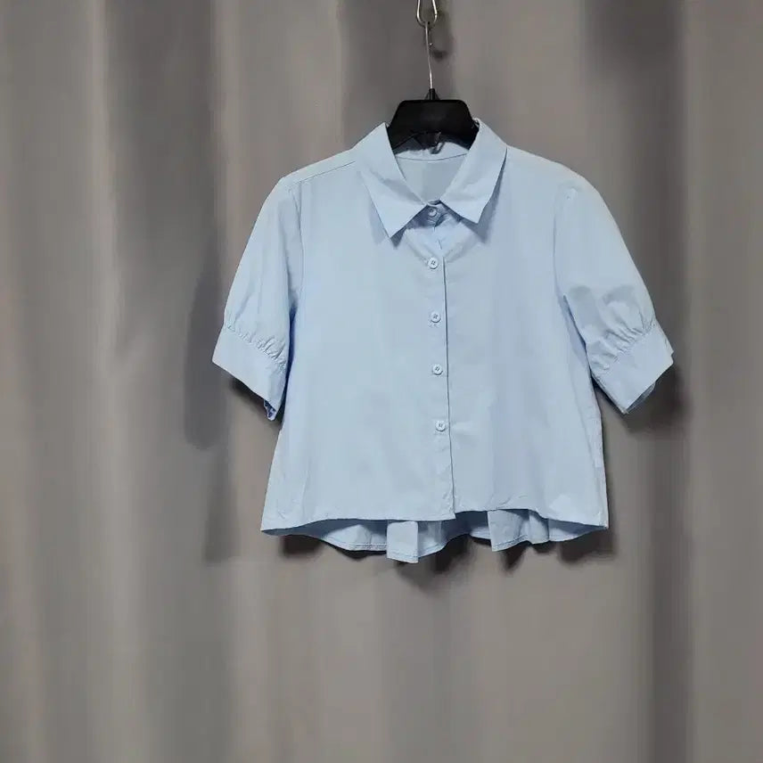 [BUNJANG] Back Pleats Blouse / 뒷면 플리츠 블라우스