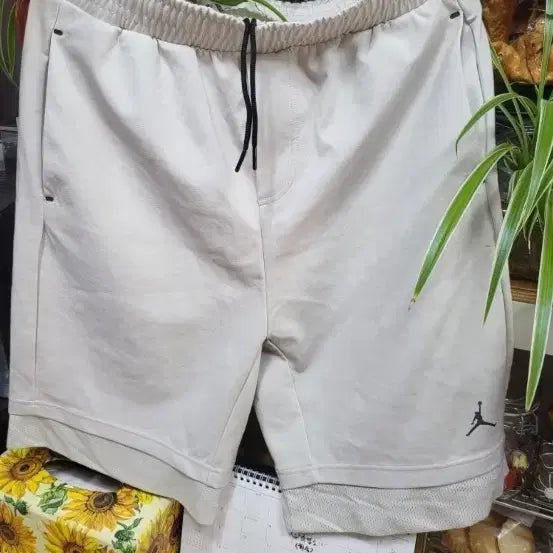 [BUNJANG] Nike Jordan Shorts Beige L-XL (105) / 새상품 급) 나이키 조던 반바지 L~XL105카지