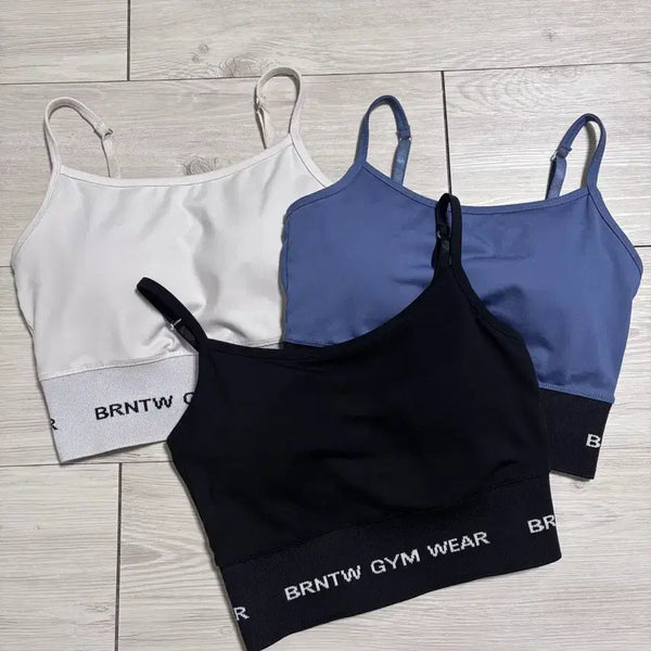 [BUNJANG] Born to Win Sleeveless Tops 3-Piece Bundle Set Size 2 / 본투윈 캡나시 3개 일괄판매 2사이즈