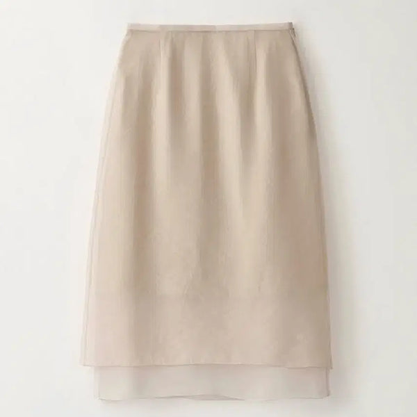 [BUNJANG] sie biean layered skirt / 시에sie 비앙 레이어드 스커트 로지 m
