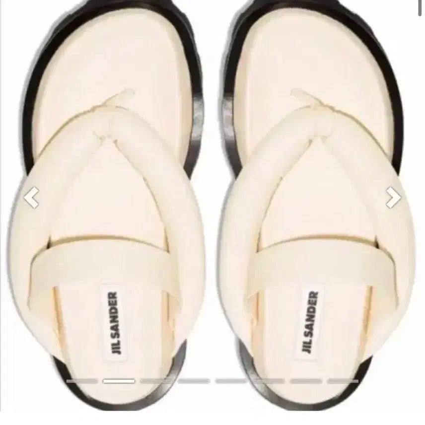 [BUNJANG] Jil Sander Nappa Leather Sandals / 질샌더 정키 레더 샌들