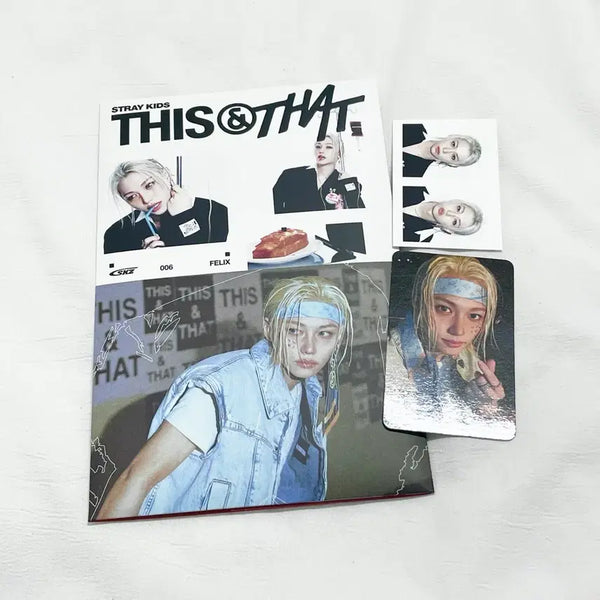 [BUNJANG] Stray Kids DISK & THAT & ver. Felix Bundle Set / 스키즈 디스앤댓 &앤버전 필릭스 일괄