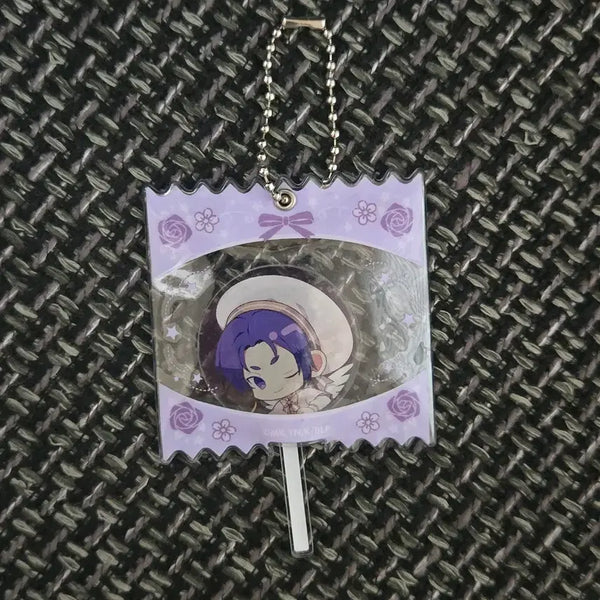 [BUNJANG] Blue Lock Mikage Reo Candy Bag Keychain / 블루록 미카게 레오 사탕봉투 키링