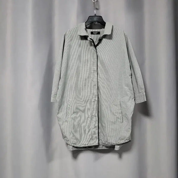 [BUNJANG] Plaid Check Shirt Jacket Free Size / 잔체크 셔츠 자켓