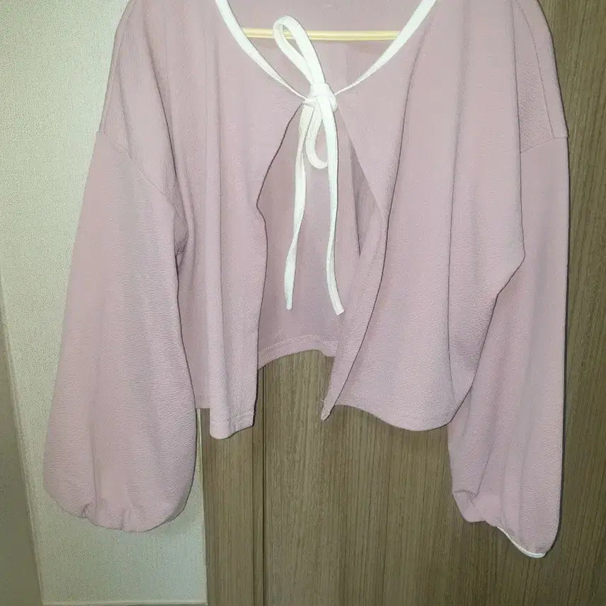 [BUNJANG] Pink Ribbon Bolero / 분홍 리본 볼레로
