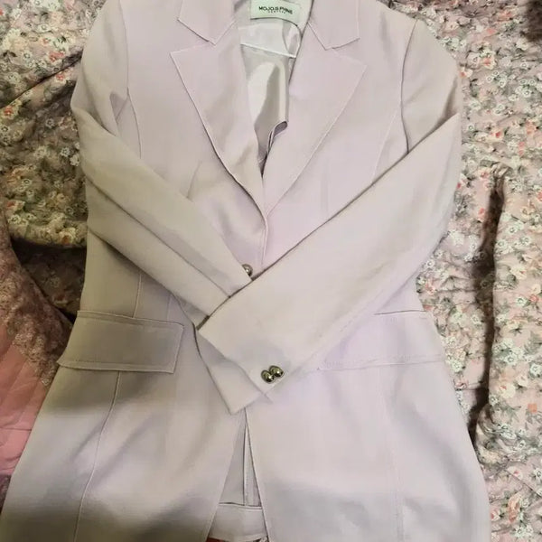 [BUNJANG] MOJO.S.PINE Lavender Jacket Size 55 / [MOJO.S.PINE] 라벤더 자켓55