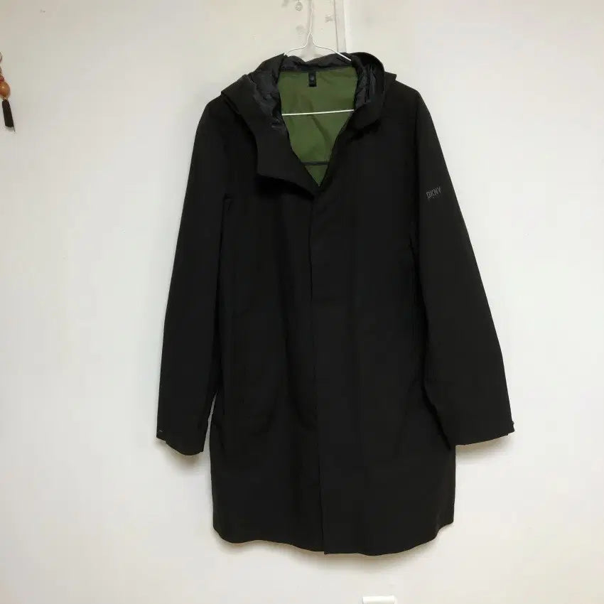 [BUNJANG] DKNY Men's Long Hooded Jacket XL / DKNY 남성 롱 후드자켓 105XL@9946