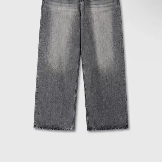 [BUNJANG] Dive In Wide Denim Pants (Washed Black) / 다이브인 와이드 데님 팬츠 (워싱 블랙)
