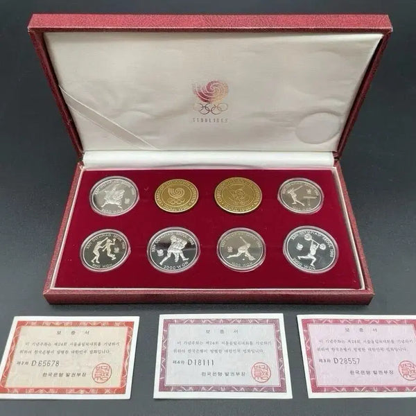 [BUNJANG] 1988 Seoul Olympics Commemorative Coin Set / 1988년 서울올림픽 기념주화