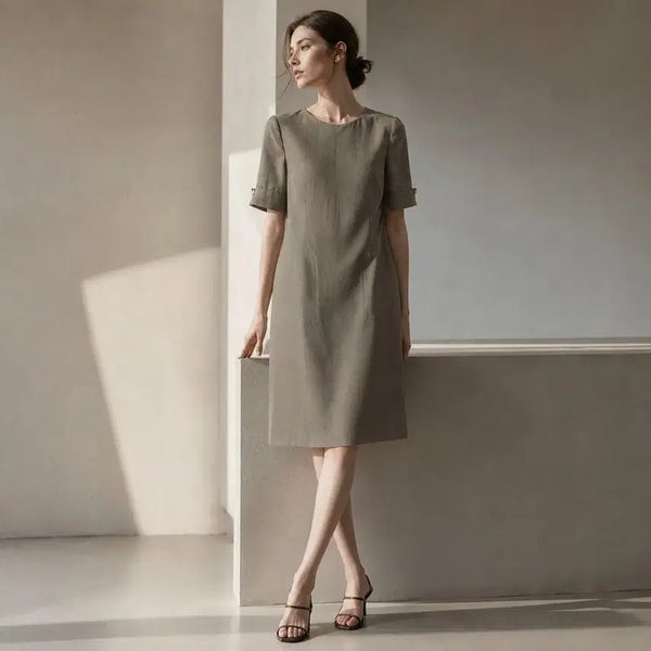 [BUNJANG] a.i.b One-Piece Dress Women's Size 55 / 아이잗바바 원피스 여성 55 작년한철착용 한섬 원피스 여자 55