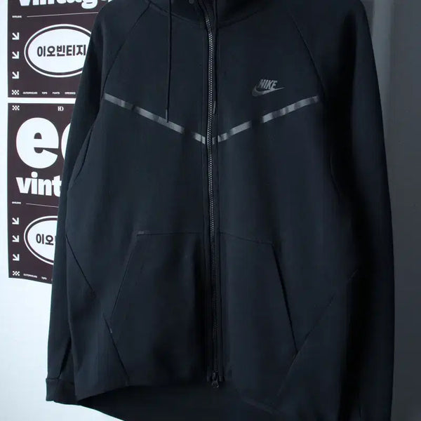 [BUNJANG] Nike Tech Pack Hooded Zip-Up Black (XL) / (XL) 나이키 후드집업 테크팩 블랙 스트릿 드릴 신형-H37410