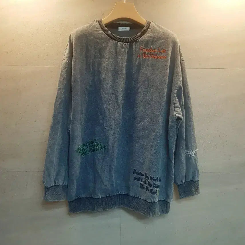 [BUNJANG] Stone Washed Sweatshirt / 스톤 워싱 맨투맨. 미착!