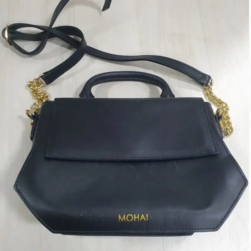 [BUNJANG] MOHAI Handmade Chain Mini Tote & Shoulder Bag / [수제/정품] MOHAI 모하이 핸드메이드 체인 미니 토트&숄더백 (소장가치 200%)