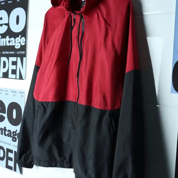 [BUNJANG] Russell Athletic Zip-Up Windbreaker Jumper Jacket / (M-XL) 러셀 애슬레틱 집업 바람막이 점퍼자켓 USA-H37315