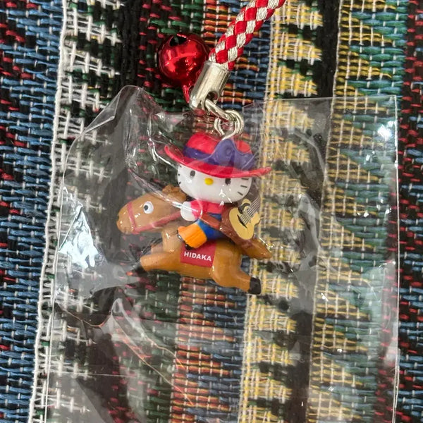 [BUNJANG] Sanrio Hello Kitty Cowboy Guitarist Strap / 고전 키티 카우보이 스트랩