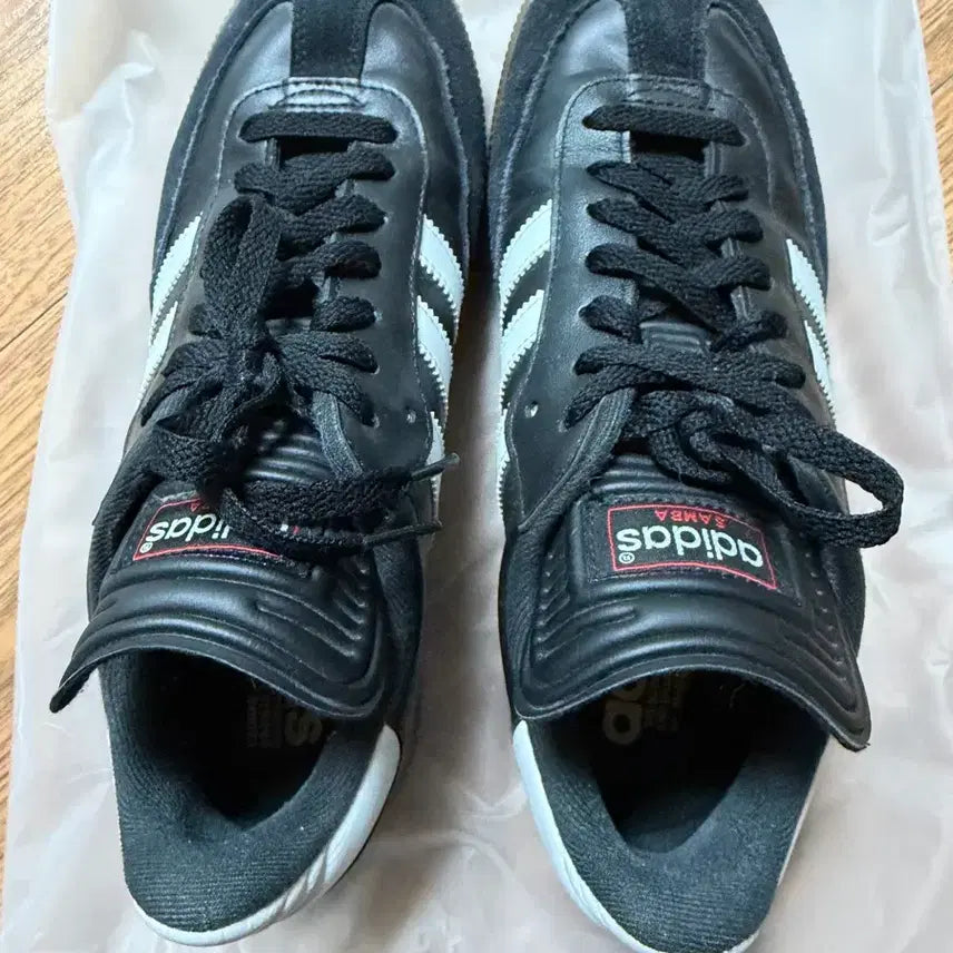 [BUNJANG] Adidas Samba Classic Sneakers Black 255 / 아디다스 삼바 클래식 255 블랙