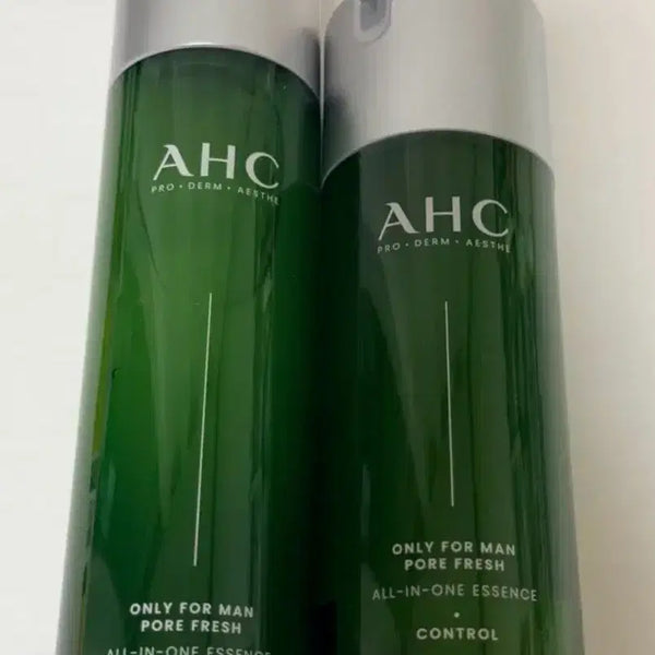 [BUNJANG] AHC Pro Derm Esthe Control All-in-One Essence 200ml + 120ml Set / AHC 프로 덤 에스테 컨트롤 올인원 에센스 200+120ml