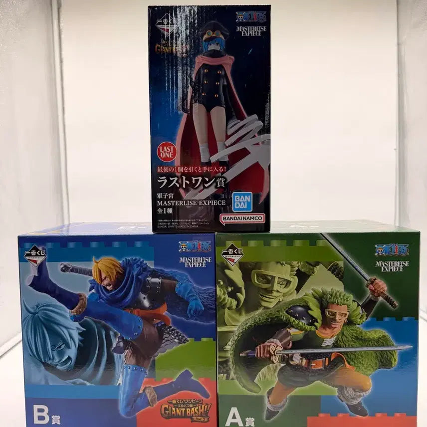 [BUNJANG] One Piece Elbaf 2 Guko Zoro Sanji Figure Bundle Set (Sealed) / 미개봉) 원피스 엘바프2 군코 조로 상디