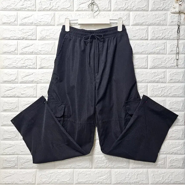 [BUNJANG] Black Cargo Pants / 블랙 카고 바지