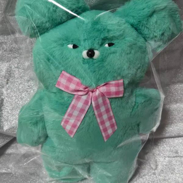 [BUNJANG] Wasabi Bear Backpack Bag Plush / [새상품]와사비 베어 백팩 가방 인형