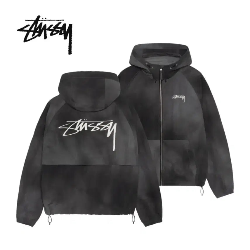 [BUNJANG] Stussy Beach Cell Wave Dye Jacket / 스투시 비취셀 웨이브 다이 자켓