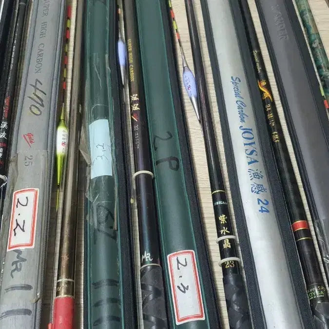 [BUNJANG] Fishing Rod Bundle Set (2.0, 2.2, 2.3, 2.5, 3.2, 470) / 낚시대 일괄 2.0/2.2/2.3/2.5/3.2/470