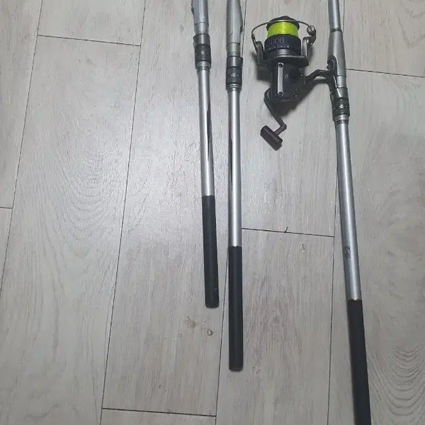 [BUNJANG] Fishing Rod and Reel Set / 낚시대 릴 세트