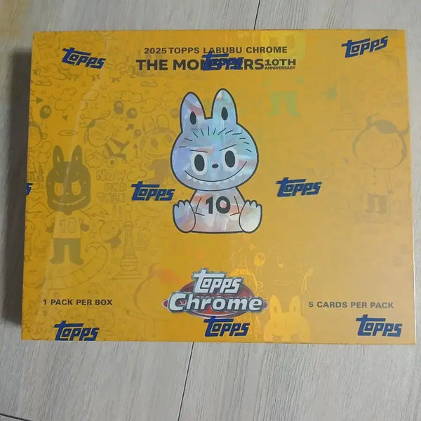 [BUNJANG] Top's Labubu 10th Anniversary Limited Edition Sealed Box / 탑스 라부부 10주년 기념카드 판매합니다.