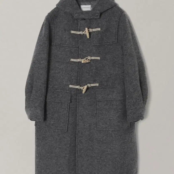 [BUNJANG] Nothing Written Classic Duffle Overcoat Gray / 낫띵리튼 Classic duffle overcoat (Gray)